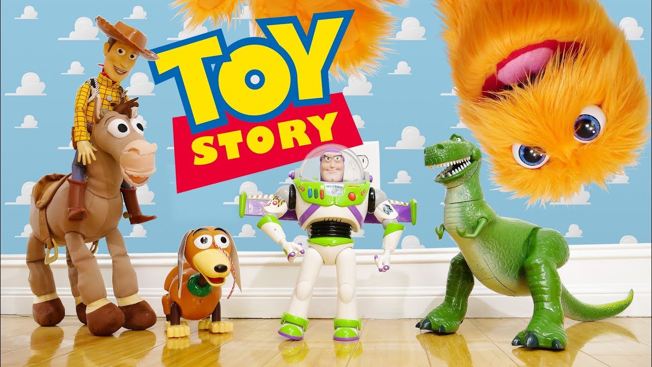 Toy Story en la vida Real! 🚀 Disney juguetes Playset 🎈 Toy Story 2 3 4 🤠  acción viva Toy Story 