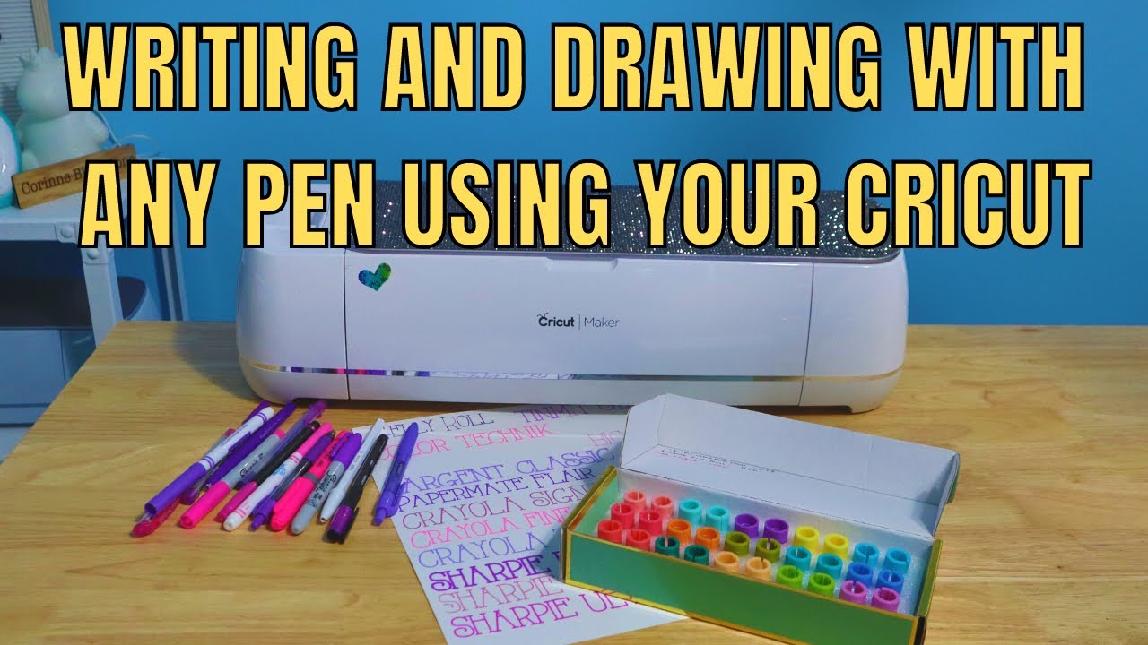 Which pens and markers can be used with the Cricut? - NeliDesign