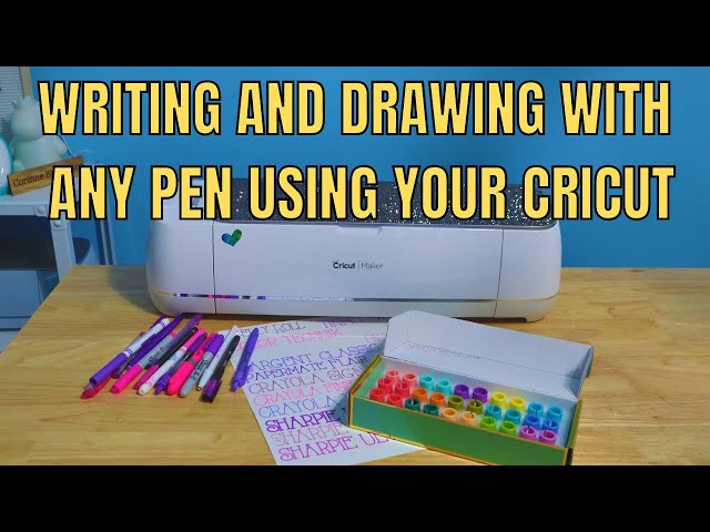 Cricut Explore/maker Gelly Roll & Sharpie Art Pen Adapter 