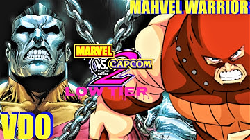 MvC2 Mvci Umvc3 VDO (Low Tier) vs MAHVEL WARRIOR R (PSN PS3)