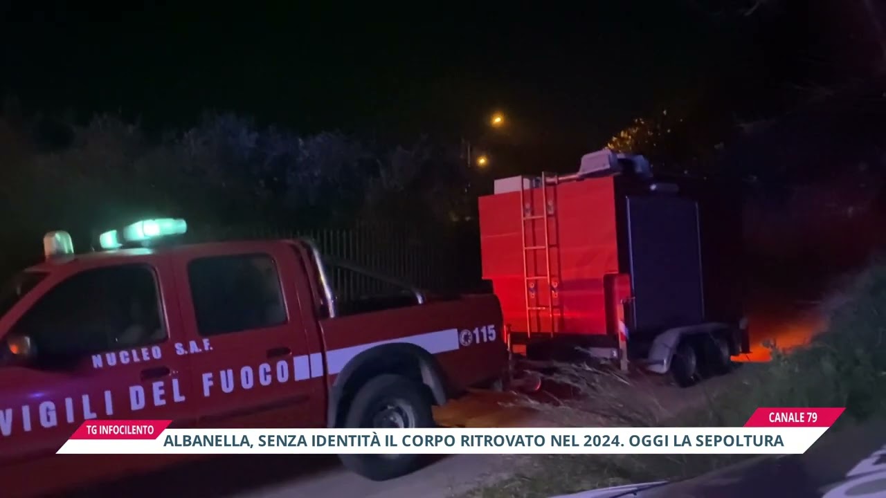 Albanella, resta senza identità il corpo ritrovato nel 2024. Oggi la sepoltura