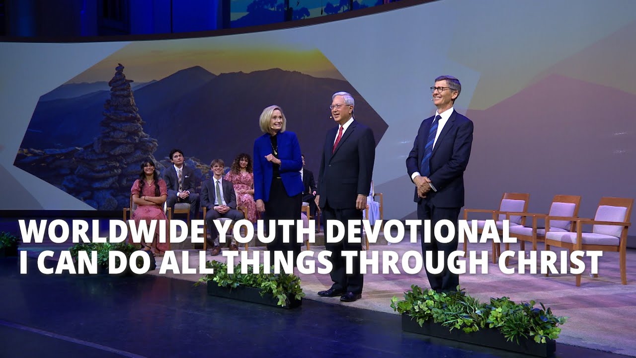 Elder Gong Hosts Worldwide Youth Devotional YouTube