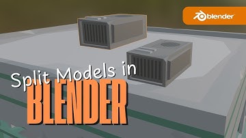 Separate asset store models in Blender using Select Linked