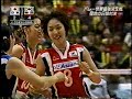【女子バレー】2005年グラチャン　キムヨンギョンデビュー戦　日本VS韓国　Volleyball Grandchampionship 2005 Japan VS Korea