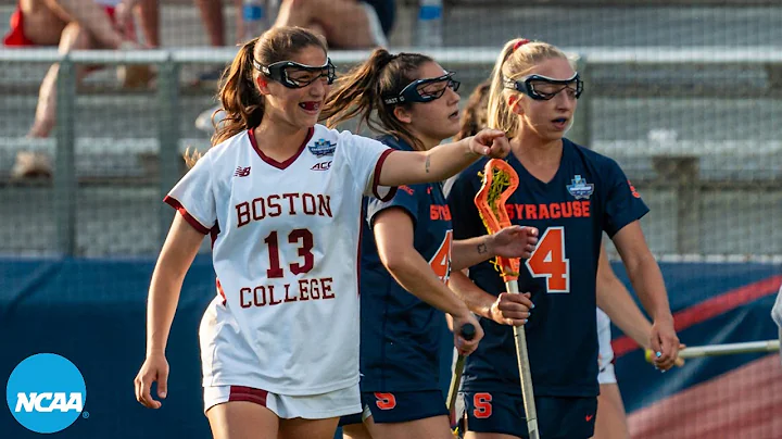 Boston College vs. Syracuse: 2024 DI women's lacrosse semifinal highlights