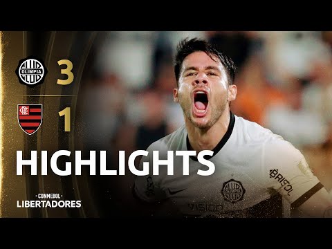 Olimpia Asunción Flamengo RJ Goals And Highlights