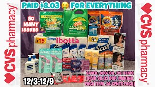 CVS haul 12\/3-12\/9\/23 | 🔥Hot MM deals | MM Revlon tools | Cheap Hydro Boost | 🔥Rewards