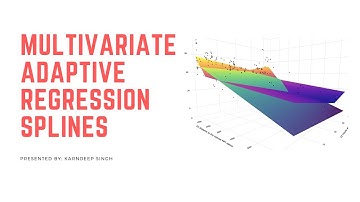 Multivariate Adaptive Regression Splines (MARS) | Machine Learning | Data Science