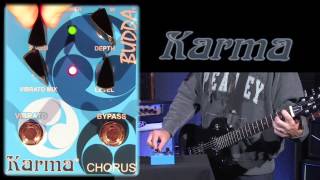 Budda's KARMA Chorus guitar pedal - YouTube