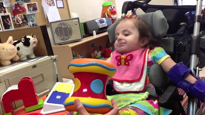Speech Therapy - Using a Big Mac Button to Communi...