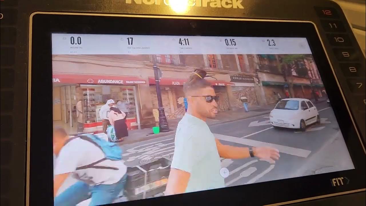 iFIT on 2022 NordicTrack EXP 14i treadmill with horrible choppy and lagging video trainer YouTube