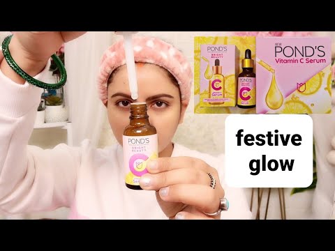 festive glow skincare | #CTheBrightSide with Pond’s Bright Beauty Vitamin C Serum ! RARA