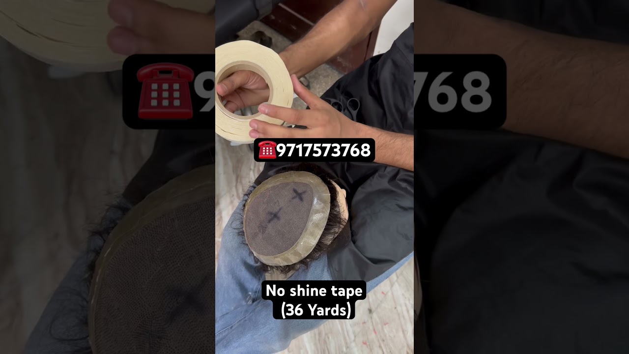 No Shine Tape for Hair Patch Available in Stock 🔥