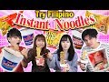 Japanese Friends Tries Filipino Cup Noodles For The First Of Their Life !Is Yakisoba Delicious?