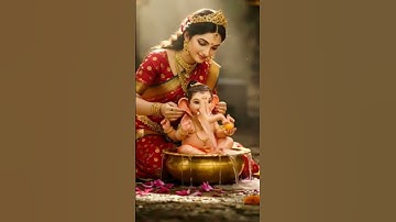 A aai dev bappa aale🥰❤ । Cute Ganesha । ganesh bhakti song #trending #shortvideo #viralsong #ganpati