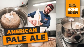 How To Brew A Partial Mash & Extract American Pale Ale