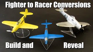 1/72 PM Sea Fury, HobbyBoss Airacobra and Mistercraft Caudron racer conversions ~ build and reveal