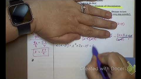 9.3A Solving Rational Equations 10/16/18