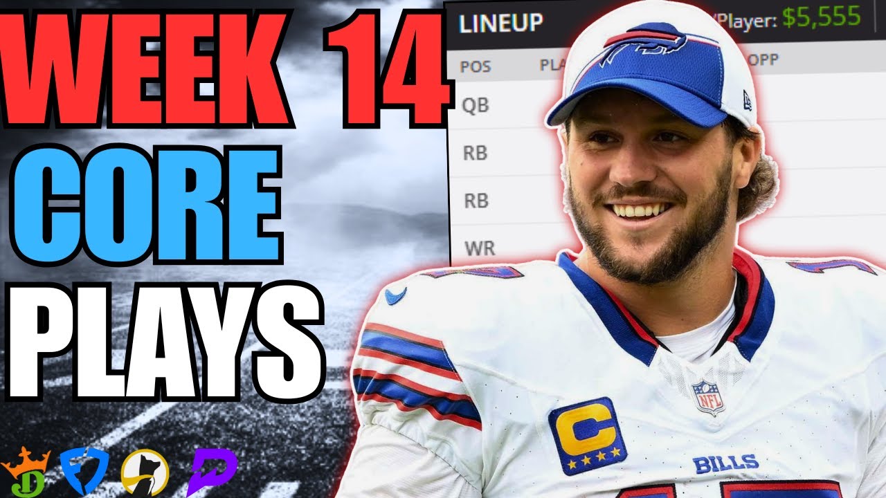 Лучшие прогнозы DraftKings и FanDuel на НФЛ | Неделя 14