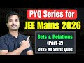 JEE Mains 2025 Maths PYQs Solutions (Part-2)| JEE Mains 2026 Maths | Important Maths Short Tricks