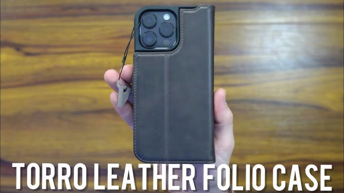  TORRO Leather Case Compatible with iPhone 15 Pro Max – Premium  Leather Bumper Case - Dark Brown : Cell Phones & Accessories