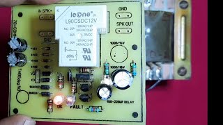 SPEAKER PROTECTION BOARD WITH THERMAL TRIPP