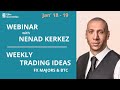 Weekly Trade Setups with Nenad Kerkez Jan 18 - 19 &#39;21