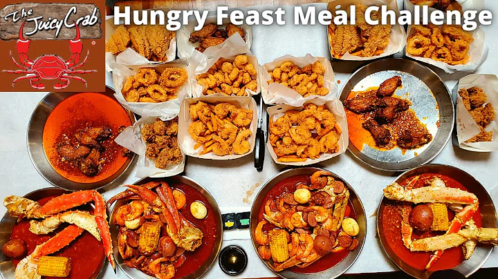 $147 The Juicy Crab Hungry Feast Meal Challenge wi...