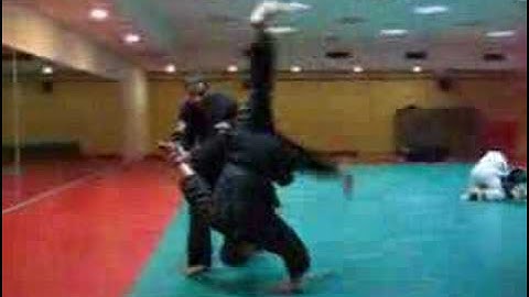 Hand spring against a wrist lock - Ninjutsu techniques for Akban wiki