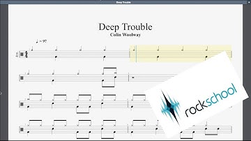 Deep Trouble Rockschool Grade 1 Drums