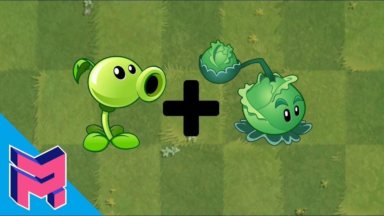 Plants vs Zombies Fusion Hack Animation ( Peashooter + Cabbagepult