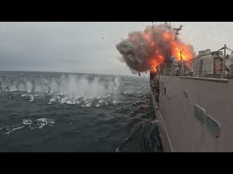 The Sinking of the Guided-Missile Frigate ex-USS Klakring (FFG 42)