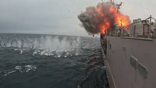 The Sinking of the Guided-Missile Frigate ex-USS Klakring (FFG 42)