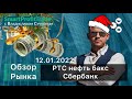 Обзор рынка на 12.01. Ртс, Нефть, Си, Сбер