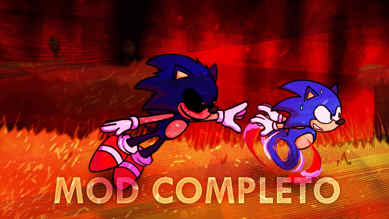 CORRENDO DO SONIC DOIDO!!! V.S. Sonic.EXE Confronting Yourself 