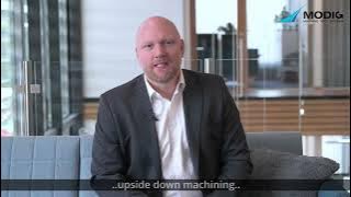 David Modig talks about our new Inverted machining center - The first machine will be ready in 2022