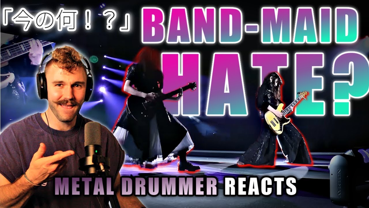 😮 WHAT JUST HAPPENED?! BAND-MAID – "Hate?" | Drummer First Time REACTION 🎸