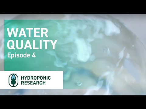 Hydroponic Research Presents Grower's Notebook: Water Quality
