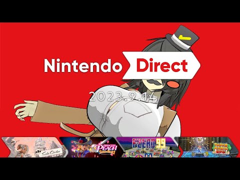 ☑ Nintendo Direct 2023.9.14 を観て騒ぐ【日本人の反応】