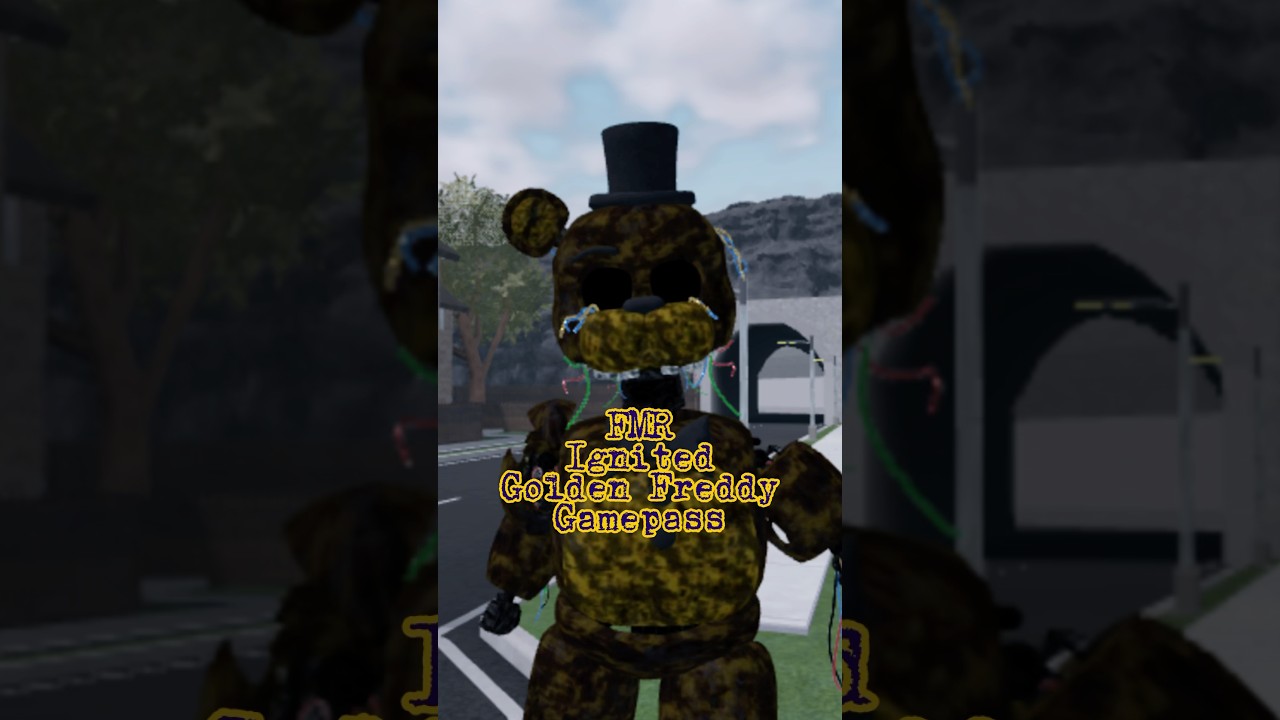 FMR Ignited Golden Freddy Gamepass 