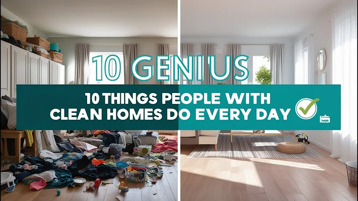 10 Daily Habits for a Clean Home | Ingenious Cleaning & Organization Tips You Need