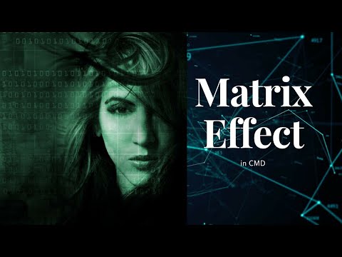 How to make the Matrix Effect using NOTEPAD!! [Easiest Way] by techlike tuber