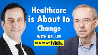 Dr. Lee Fleisher, Founder of Rubrum Advising at HLTH2025 with Ian Khan