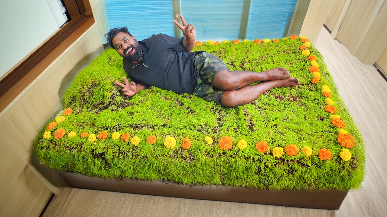 Normal Bed To Grass Bed | പുൽമെത്ത | M4 Tech |