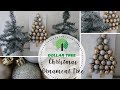 DIY Christmas Ornament Tree | $2 Christmas Decor | Dollar Tree Christmas Tree DIY