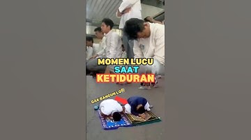 Inilah 3 Momen Lucu Saat Ketiduran #shorts
