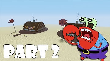 How To Build The Krusty Krab In Minecraft (PART 2)