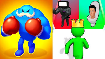 Punchy Race VS Giant Rush Max All Levels Gameplay Android,iOS NEW UPDATE