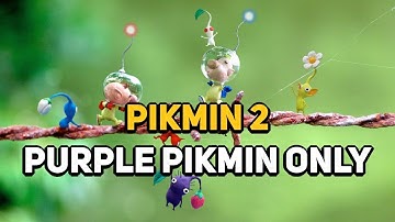 Can You Beat PIKMIN 2 With Only Purple Pikmin?