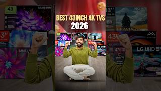 Best 43inch 4K TV 2026 | lg vs samsung vs xiaomi vs tcl